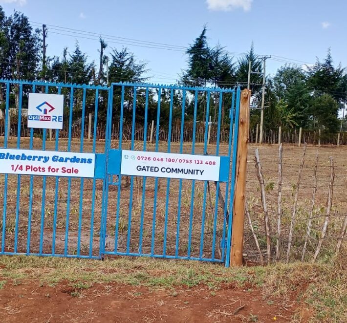 1/4 Plots – Chepkanga, Eldoret